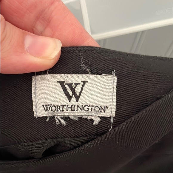 Worthington Black Pencil Skirt with Silver Embellishments - Picture 2 of 10